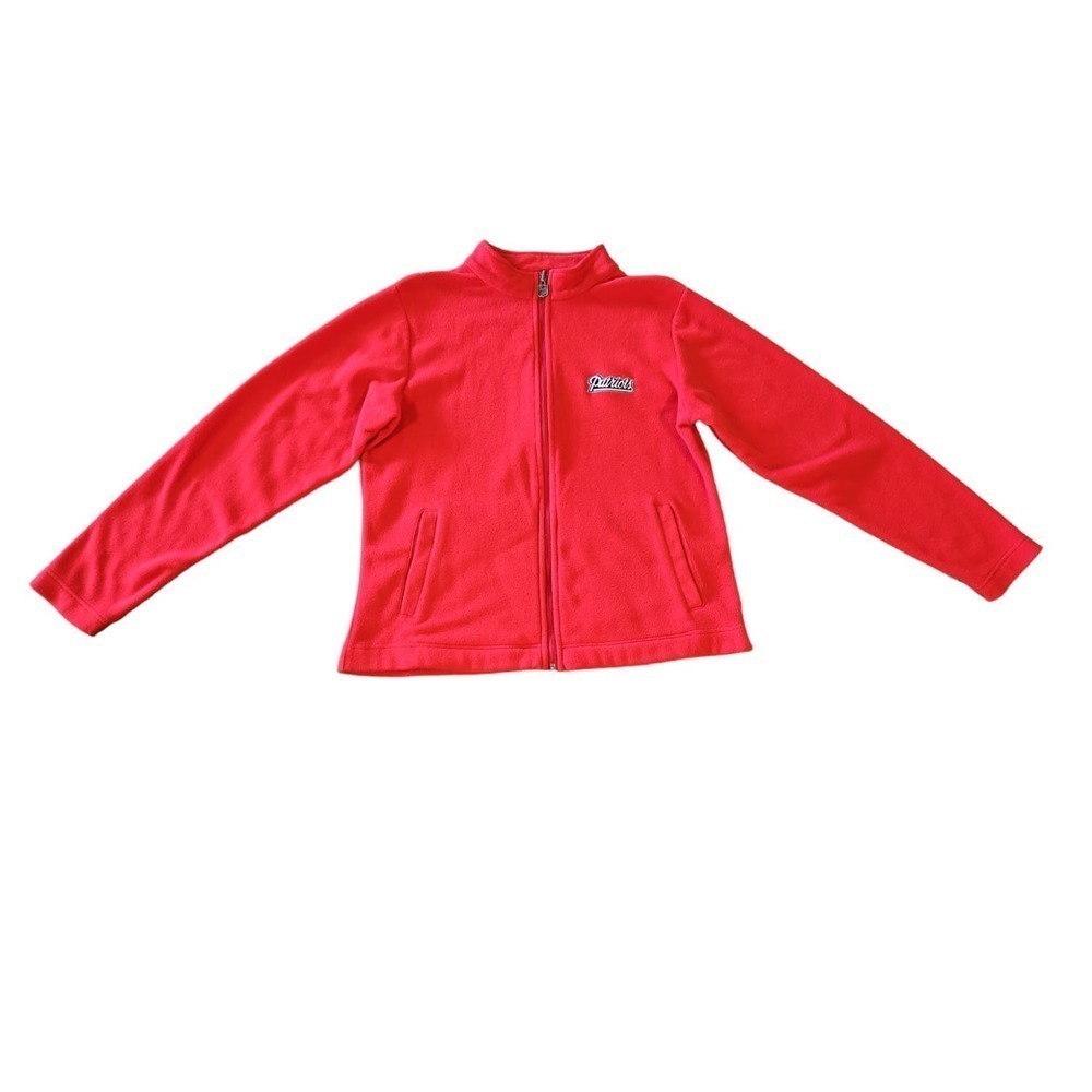 NFL‎ Pro Line Unisex New England Patriots Zipper Fleece Sz Large